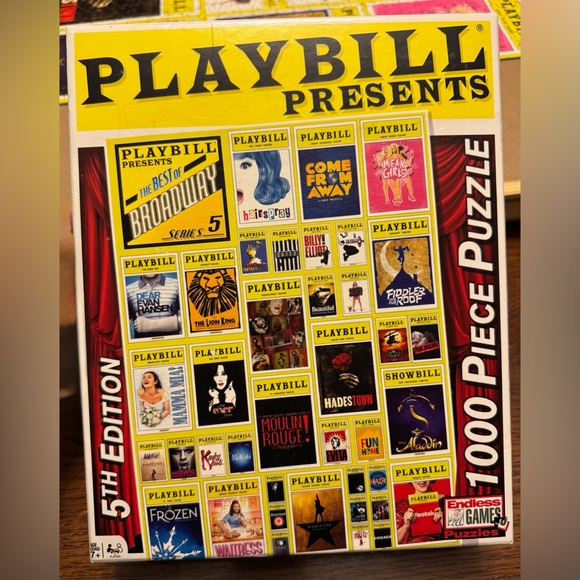 Endless Games Other - Playbill Presents 1000pc Puzzle